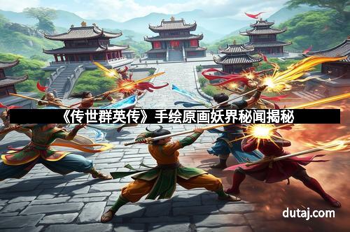 《传世群英传》手绘原画妖界秘闻揭秘